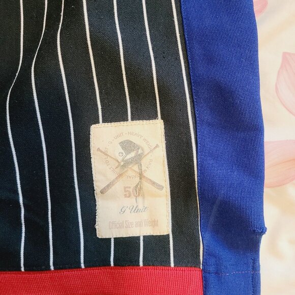 Vintage G Unit 50 Basketball Jersey Rap Hip Hop M size Official Size &Weight - Picture 10 of 13